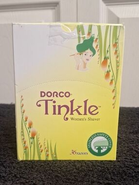 Tinkle Women's Shaver - Box Of 36 Razors - Dermaplaning Eyebrows Shaping